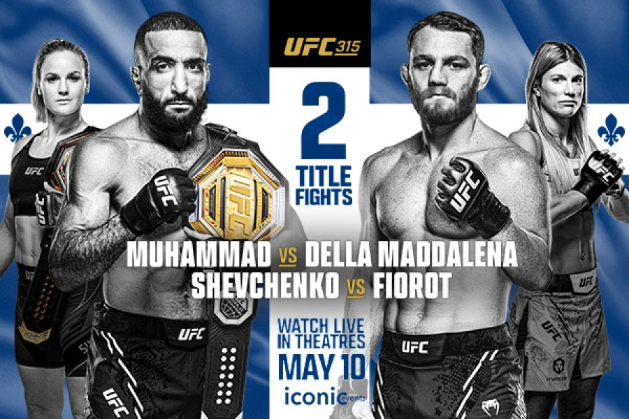 UFC 315: Muhammad vs Della Maddalena