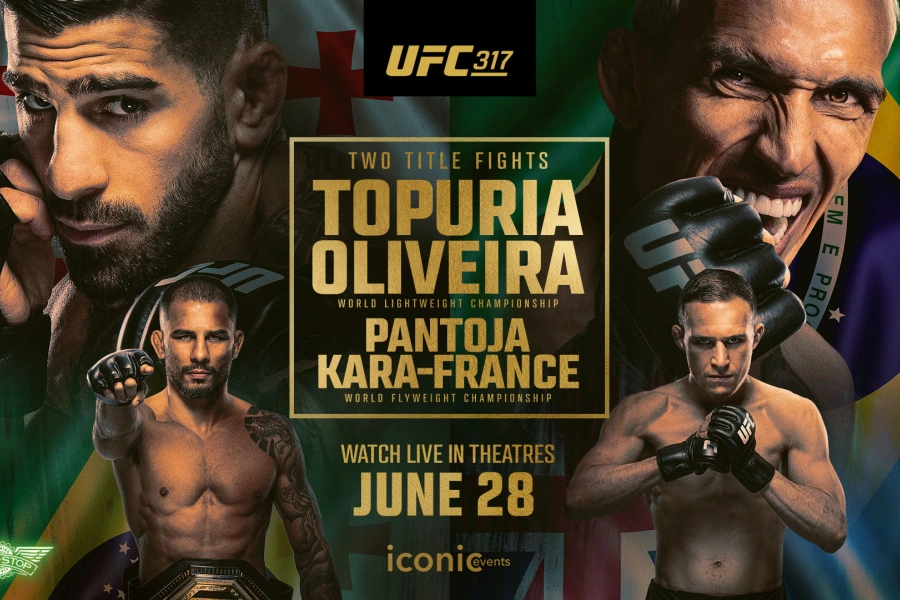 UFC 317: Topuria vs Oliveira